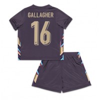 England Conor Gallagher #16 Replika babykläder Bortaställ Barn EM 2024 Kortärmad (+ korta byxor)